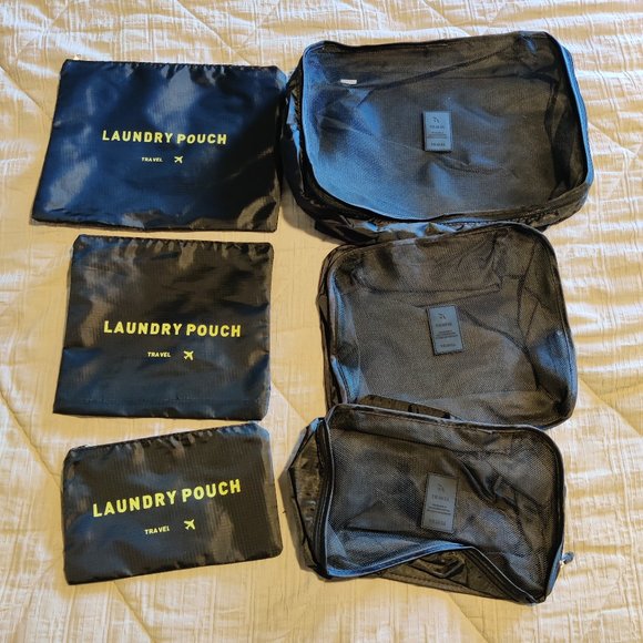 Handbags - Black Packing Cubes